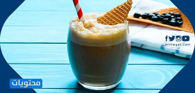 مشروب قهوة الاسبريسو المثلج