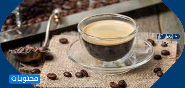 مشروب القهوة الاسبريسو