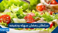 سلطات سهله وخفيفه بالصور 2025