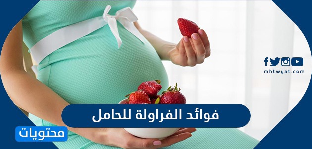 فوائد الفراولة للحامل واهم الفواكة الضروورية للحامل