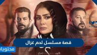 قصة مسلسل لحم غزال رمضان 2021