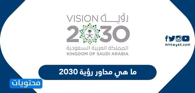 محاور الرؤية 2030