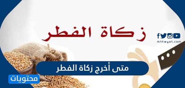 متى أخرج زكاة الفطر وما هي الحكمة من توقيت إخراجها موقع محتويات