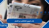 راتب شهري للعاطلين عن العمل 1447