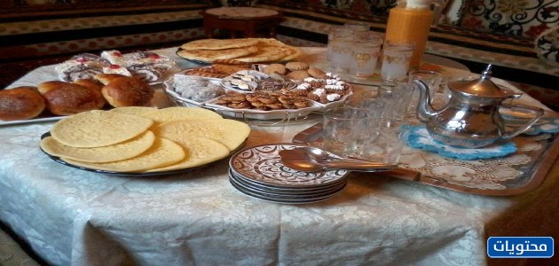 صور موائد فطور العيد بسيطة