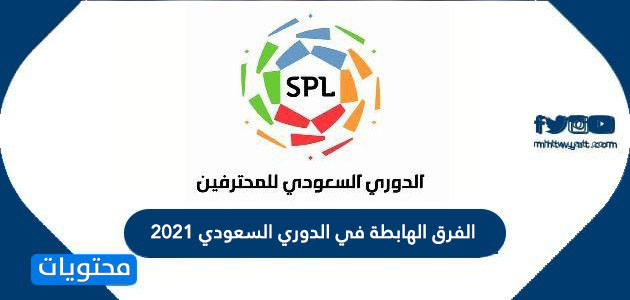 الفرق الهابطة في الدوري السعودي 2021