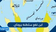 اين تقع سلطنة بروناي