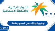 توطين الوظائف في السعودية 1446