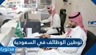 توطين الوظائف في السعودية 2025 وقائمة المهن التي سيتم توطينها