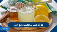 أهم 8 فوائد لشرب العسل مع الماء