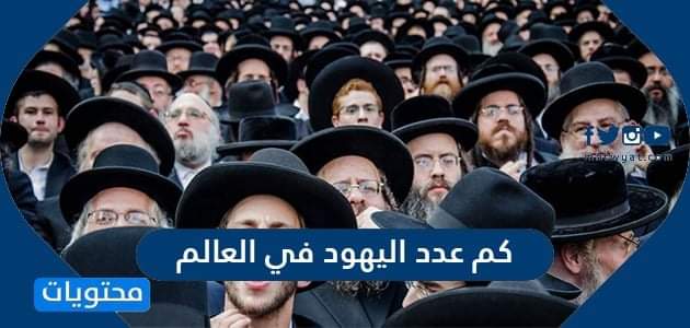 كم عدد اليهود في العالم