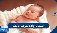 اسماء اولاد بحرف الالف