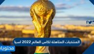 المنتخبات المتاهلة لكاس العالم 2022 اسيا
