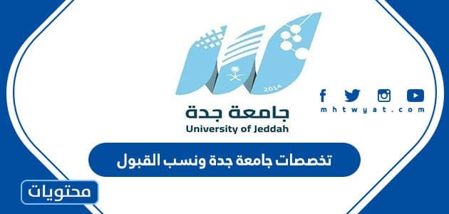 تخصصات جامعة جدة 1445 ونسب القبول