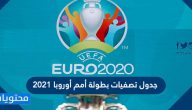 جدول تصفيات بطولة أمم أوروبا 2021