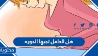 هل الحامل تجيها الدورة