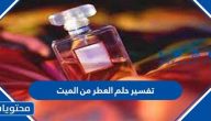 تفسير حلم العطر من الميت للعزباء والمتزوجة والحامل بالتفصيل