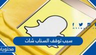 سبب توقف السناب شات وأفضل الحلول المجربة
