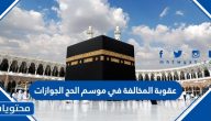 عقوبة المخالفة في موسم الحج الجوازات 2025 /1446