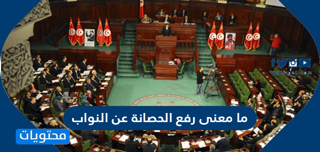 ما معنى رفع الحصانة عن النواب ونص الفصل 80 من القانون التونسي