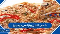ما هي افضل بيتزا في دومينوز