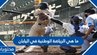 ما هي الرياضة الوطنية في اليابان