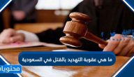 ما هي عقوبة التهديد بالقتل في السعودية