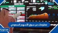 معلومات عن سوق الأسهم السعودي