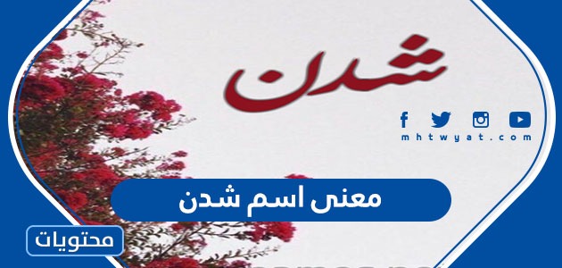 معنى اسم شدن وصفات حاملة الاسم وحكم التسمية به في الإسلام موقع محتويات