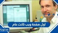 أول صفحة ويب كانت عام ؟ وتاريخ متصفحات الويب
