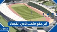 أين يقع ملعب نادي الفيحاء