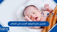 تفسير حلم المولود الجديد في المنام للعزباء والمتزوجة والحامل والرجل