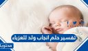 تفسير حلم انجاب ولد للعزباء والمتزوجة والحامل في المنام بالتفصيل