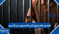 تفسير حلم خروج أخي المسجون من السجن للعزباء والمتزوجة والمطلقة بالتفصيل