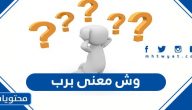 وش معنى برب