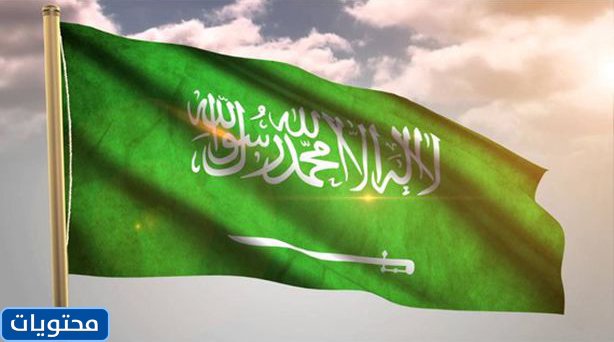 تلوين علم المملكة العربية السعودية