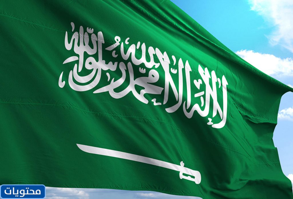 تلوين علم المملكة العربية السعودية