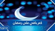 كم باقي على رمضان 2025 /1446 العد التنازلي