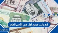 كم راتب فريق أول في الأمن العام بوزارة الداخلية السعودية