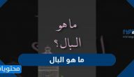 ما هو البال