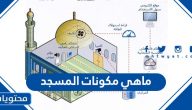ما هي مكونات المسجد