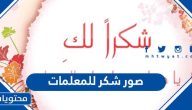 صور شكر للمعلمات .. واجمل شهادات الشكر والتقدير للمعلمات 2025