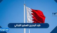 حقيقة طرد البحرين السفير اللبناني وطلب مغادرة البلاد خلال 48 ساعة