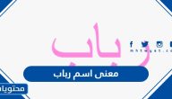 معنى اسم رباب