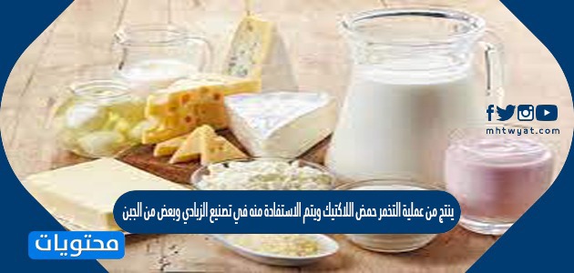 ينتج من عملية التخمر حمض اللاكتيك ويتم الاستفادة منه في تصنيع الزبادي وبعض من الجبن صح أم خطأ