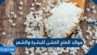 فوائد الملح الخشن للبشرة والشعر