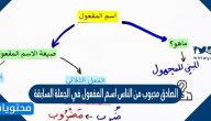 الصادق محبوب من الناس اسم المفعول في الجملة السابقة