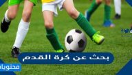 بحث عن كرة القدم كامل بجميع عناصره واهم المعلومات عن لعبة كرة القدم