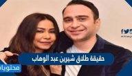 حقيقة طلاق شيرين عبد الوهاب
