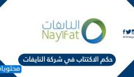 حكم الاكتتاب في شركة النايفات